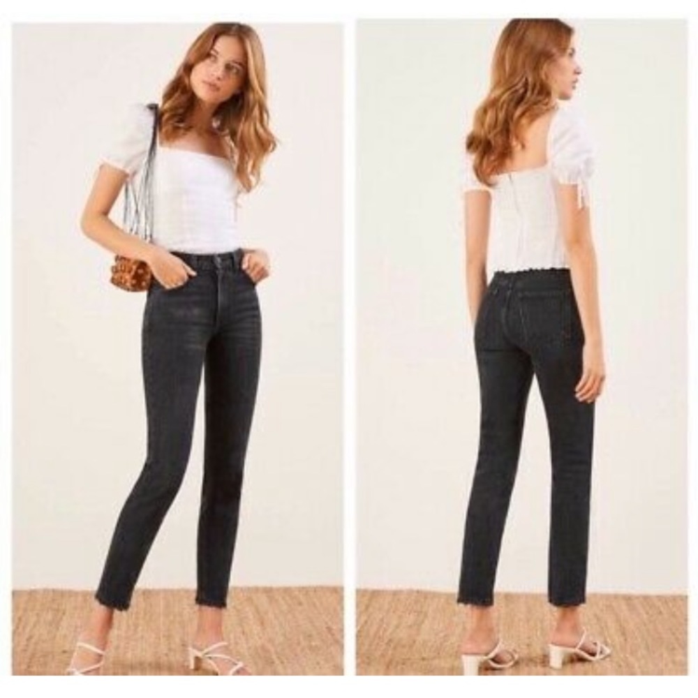 Reformation Julia High Rise Cigarette Jeans